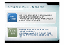 [노인간호] 노인의 약물-10
