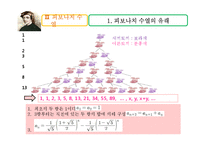 [수학문화사] 피보나치 수열, 황금분할-17