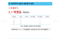 현대국어의 자음체계-19