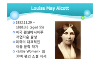 Louisa May Alcott 의 생애와 작품 세계-3