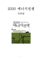 2030 에너지전쟁 독후감 감상문 서평 요약 대니얼 예긴!!!!-1