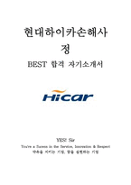 현대하이카손해사정 인턴 최신 BEST 합격 자기소개서!!!!-1