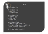 시각장애아동의 이해 및 교육-2