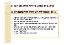 한국교육사-주권 상실기의 교육-6