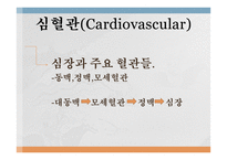 심혈관계질환의 이해와 방지-5