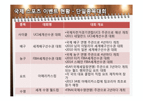 국내 스포츠 이벤트 개최 현황-12