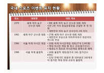 국내 스포츠 이벤트 개최 현황-17