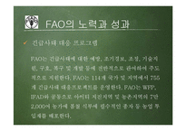 FAO의 성과와 한계 고찰-12