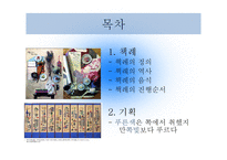 책례의 역사와 음식, 진행순서-2