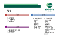 모두투어의 인사제도 연구-2