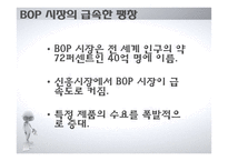 BOP 시장의 신성장동력 고찰-4