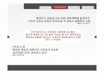 현대, 기아자동차 인수합병 후 조직 문제 분석-9