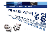 캐리 트레이드 청산 영향과 문제점 및 해결방안-11