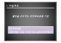천연목욕용품 사업 경영 전략-3