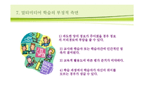 [멀티미디어 학습] 멀티미디어학습의 개념, 긍정적 측면과 부정적 측면 분석 및 향후-12