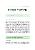 [한국서부발전자기소개서] 한국서부발전 합격 자기소개서 -한국서부발전자기소개서예문(한국서부발전합격자소서) -한국전력공사 한국서부발전 입사지원서-1