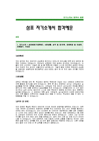 [삼표그룹자기소개서]삼표자기소개서예문-삼표 합격 자기소개서(삼표합격자소서) -삼표그룹 공채 입사지원서(삼표 신입 자기소개서)-1