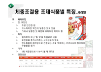 [영양] 체중조절용 조제식품의 비교-13