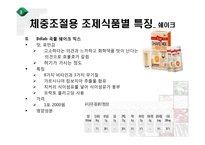 [영양] 체중조절용 조제식품의 비교-17