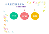 아동비만의 정의 및 실태, 원인, 문제, 해결-13