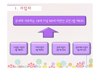 [사회복지법제론] 국민연금법-8