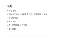 [임상심리] 전이, 저항의 분석과 해결을 통한 사례 분석 및 치료방안-2