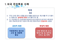 주민투표의 의의 및 발달과정, 사례연구-12