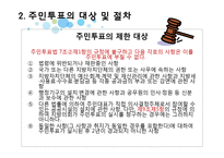 주민투표의 의의 및 발달과정, 사례연구-20