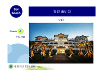 [관광개발론] 대명리조트 양양 솔비치 분석-17