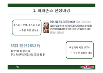 파파존스 전략적 분석 및 지속적 성장을 위한 마케팅 전략-4