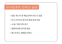 외식업계의 인력난-4