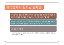 외식업계의 인력난-6