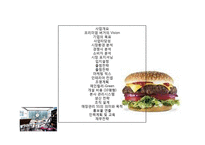 프리미엄 햄버거(premium hamburger)프랜차이즈 사업계획서-2