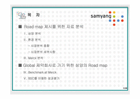 [경영전략] 글로벌제약회사로 가기 위한 삼양사의 Road map-5