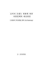 [클럽마케팅] 소비자트랜드변화에 따른 유통업체의 대응방안 -10대들의 자아실현을 통한클럽마케팅-1
