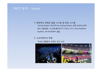 SM엔터테인먼트 경영전략분석및 SM 기업분석-10