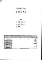 물리 실험 등전위선측정 [결과]-1