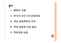 [특허경영]한국의 지식산업 문제점과 발전방향 PPT자료-2