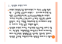 [삼성기업분석]삼성의 경영전략-브랜드 강화전략 PPT자료-4