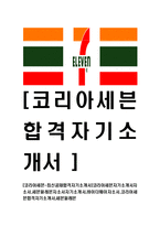 [코리아세븐-최신공채합격자기소개서]코리아세븐자기소개서자소서,세븐일레븐자소서자기소개서,바이더웨이자소서,코리아세븐합격자기소개서,세븐일레븐-1