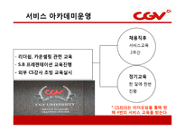CJ CGV의 마케팅 성공사례 및 서비스경영 성공사례(7P`s) PPT 자료-17