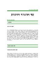 [혼다코리아자기소개서] 혼다코리아 판매기획 합격 자기소개서 예문_혼다코리아 판매기획직 합격 자소서 샘플_혼다 판매기획직 공채 입사지원서-1