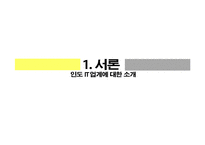 인도의 IT 산업 분석-2