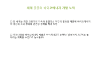 바이오 에너지, 바이오 매스의 국내외 사례와 전망-10