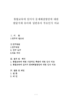 발달지체 유아와 일반유아 부모의 통합교육 인식 비교발달지체 유아와 일반유아 부모의 통합교육 인식 비교 보고서-1