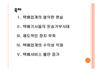 [택배시장]택배산업(택배서비스)의 문제점과 해결방안 PPT자료-2