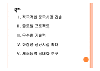 [한국콜마 기업분석] 한국콜마 경영전략분석-해외시장진출 PPT자료-2