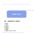 건설현장의 위험관리-1