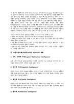 [복합지능이론]복합지능이론(다중지능이론, MI이론)의 내용, 복합지능이론(다중지능이론, MI이론)의 종류, 복합지능이론(다중지능이론, MI이론)의 핵심, 복합지능이론(다중지능이론, MI이론)의 확인 분석-4