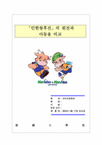 [국문학] 고전소설 `인현왕후전` 의 원전과 아동용비교-1